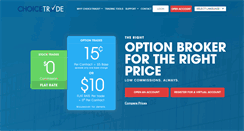 Desktop Screenshot of choicetrade.com